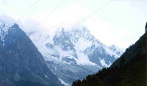 Övriga Franrike - Mount Blanc bergen