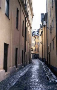 Sverige - Gamla Stan i Stockholm